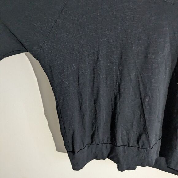 Torrid Black Cold Shoulder Classic Essential Blouse Top Women's Size 3X - Picture 3 of 5